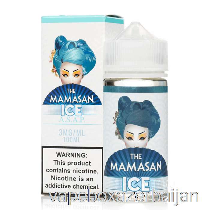 E-Juice Vape ICE ASAP - The Mamasan E-Liquid - 100mL 0mg